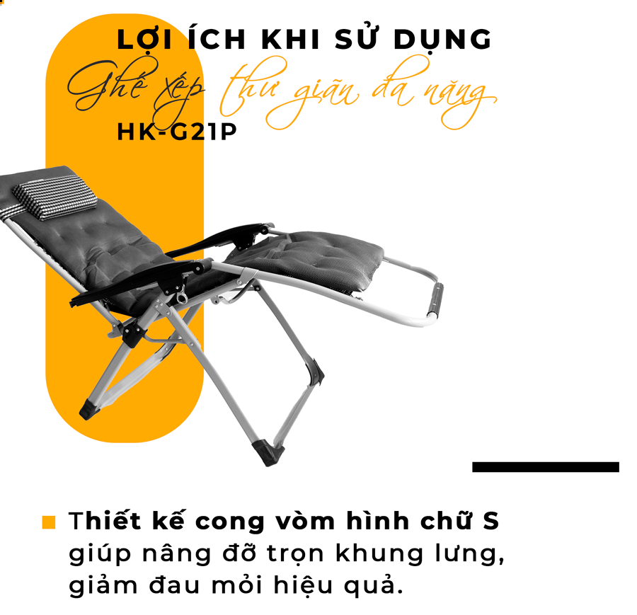 Ghế G21p được thiết kế cong vòm hình chữ S nâng đỡ trọn khung lưng giúp giảm đau mỏi hiệu quả