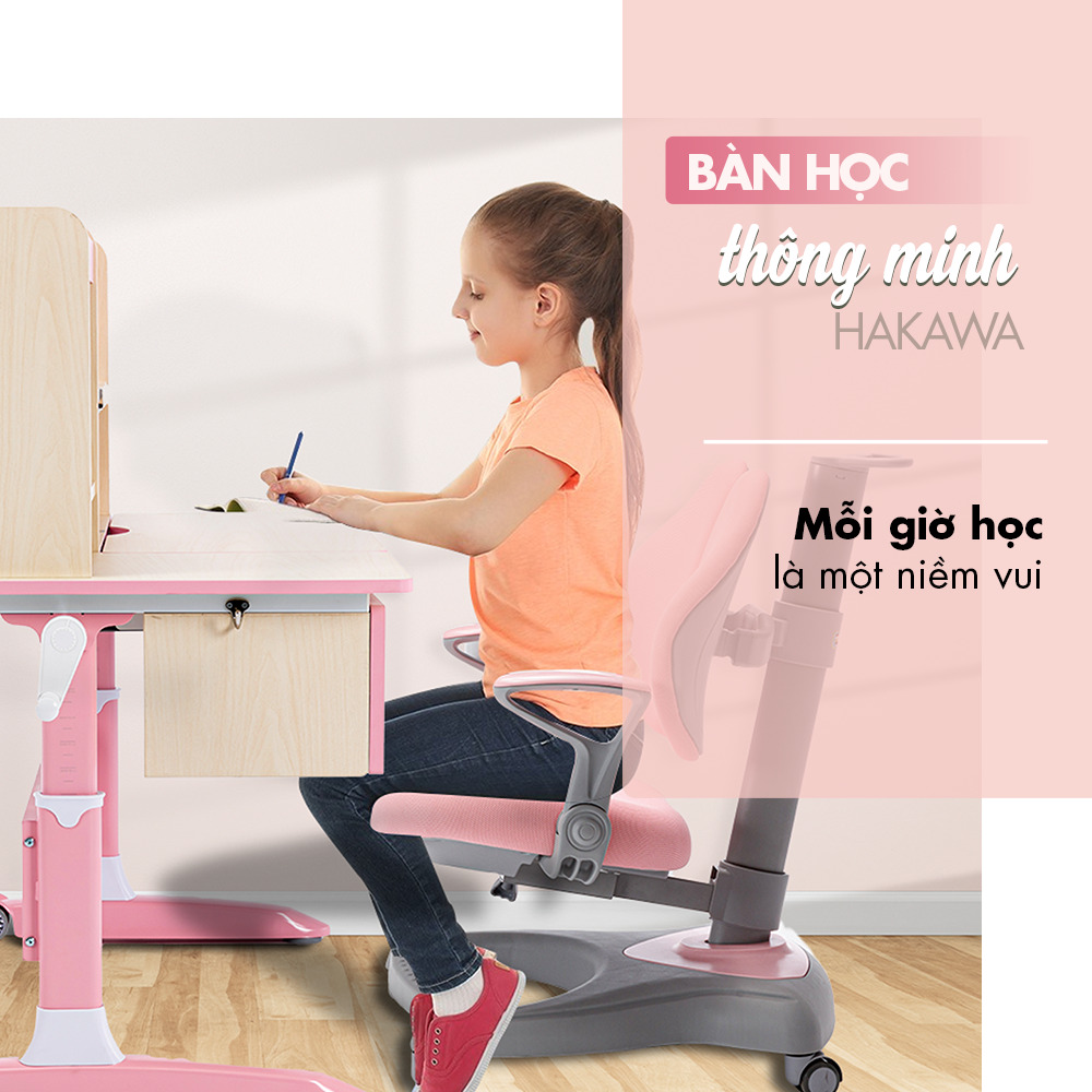 Bàn học thông minh Hakawa mang lại mỗi giờ học là một niềm vui cho trẻ