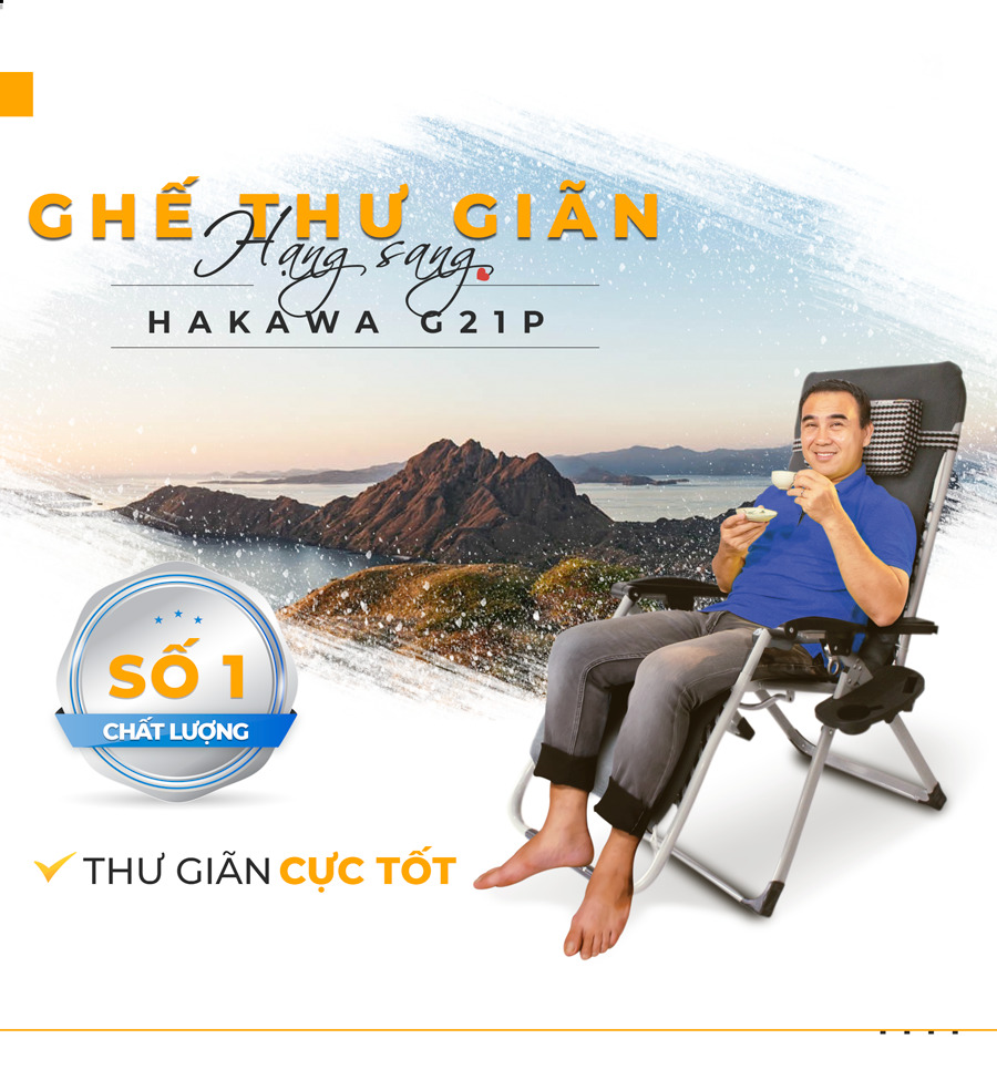 Ghế thư giãn hạng sang Hakawa HK-G21P