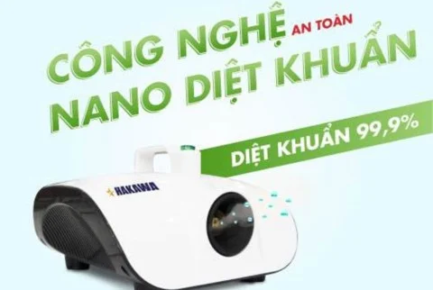 Máy khử mùi diệt khuẩn Hakawa