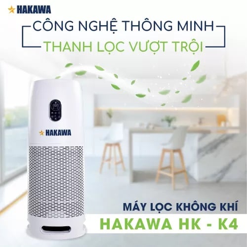 Máy lọc không khí HAKAWA thanh lọc vượt trội