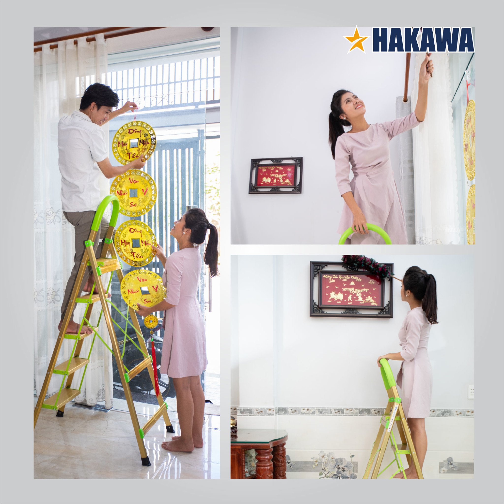 Tính năng thang ghế 5 bậc HAKAWA HK-005