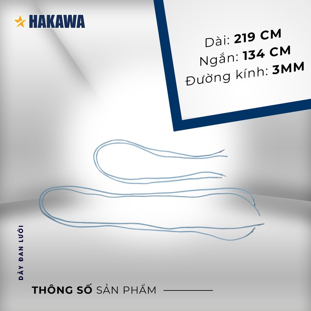 Bộ dây đan ghế xếp thư giãn HAKAWA gồm 4 sợi