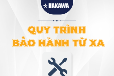 Quy trình bảo hành sản phẩm từ HAKAWA