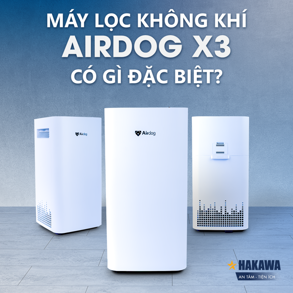 Điểm đặc biệt của máy lọc không khí Airdog X3