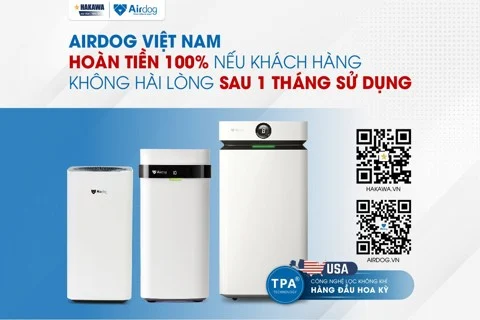 Airdog Việt Nam hoàn tiền 100% nếu Quý khách không hài lòng