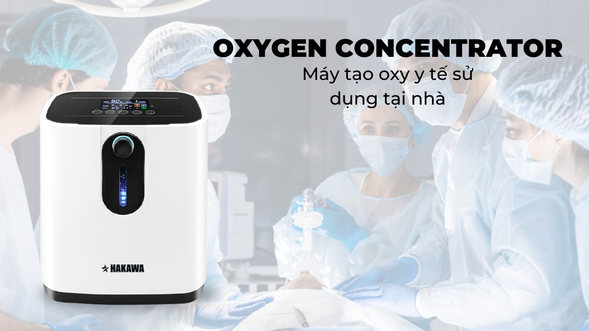 Máy tạo oxy y tế sử dụng tại nhà