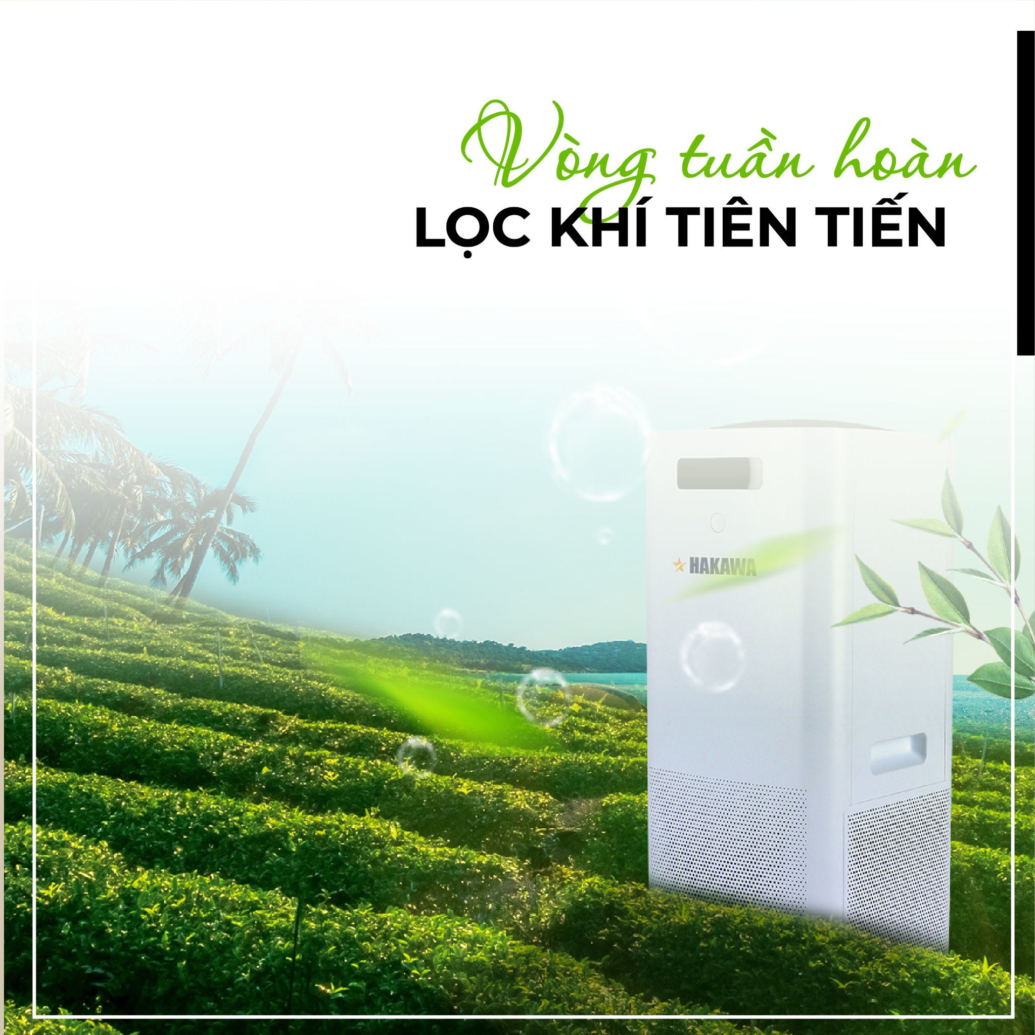 Máy K3 với cơ chế lọc không khí tuần hoàn tiên tiến