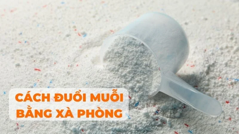 Cách đuổi muỗi bằng xà phòng