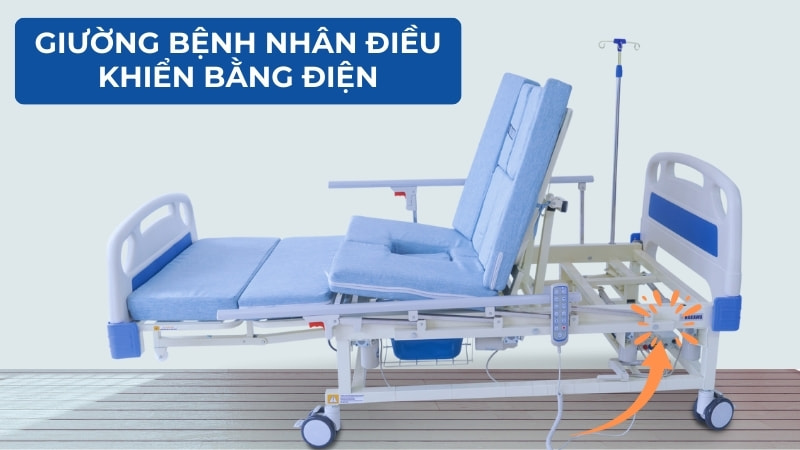 Giường bệnh nhân điều khiển bằng điện