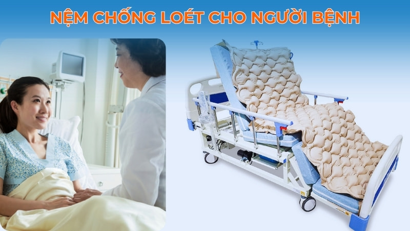 Nệm chống loét cho người bệnh